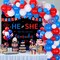 4th Of July Baby Gender Reveal Party Supplies Little Firecracker Birthday Party Backdrop Red Blue Patriotic Balloon Garland Kit July 4th Baby Shower Decorations American Independence Day Decoration